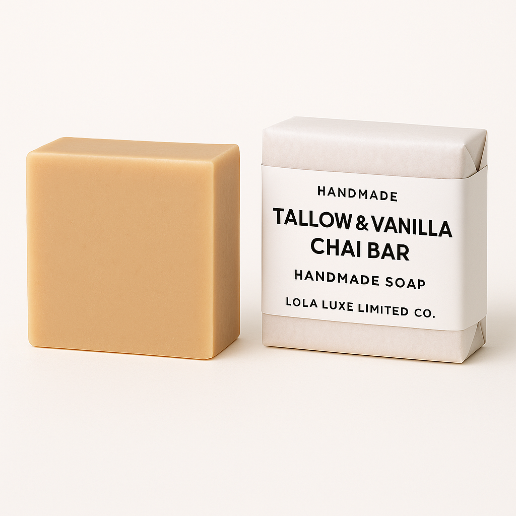 Tallow & Vanilla Chai Soap Bar