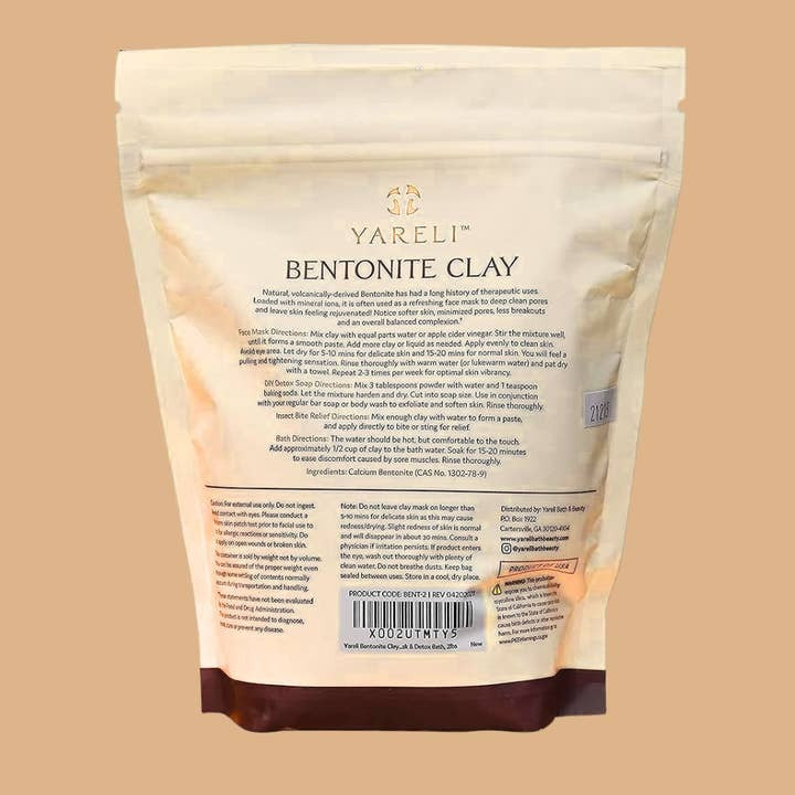 Bentonite Clay Mask & Detox Bath