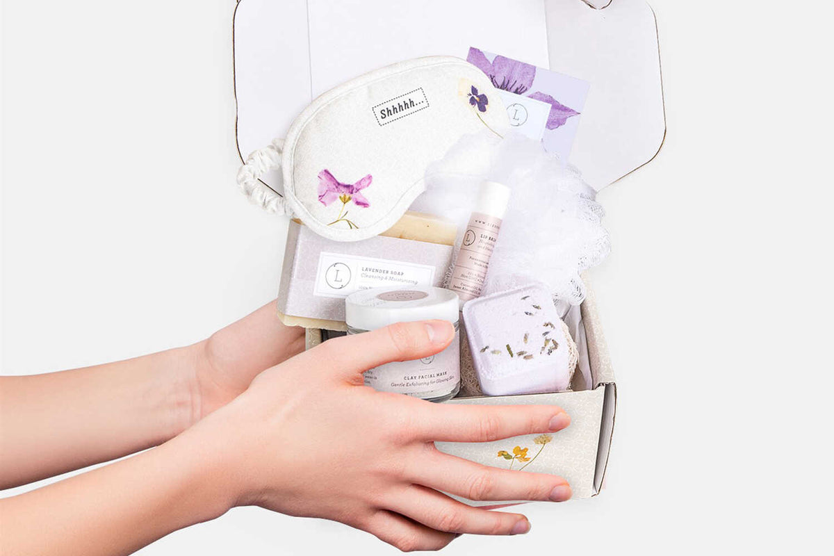 Lavender Bath & Body Gift Set