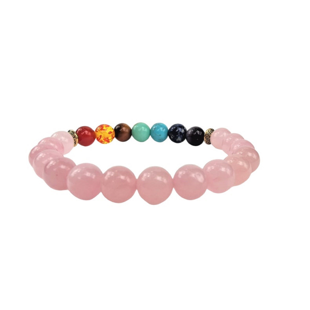Rose Quartz Self-Love Chakra Bracelet