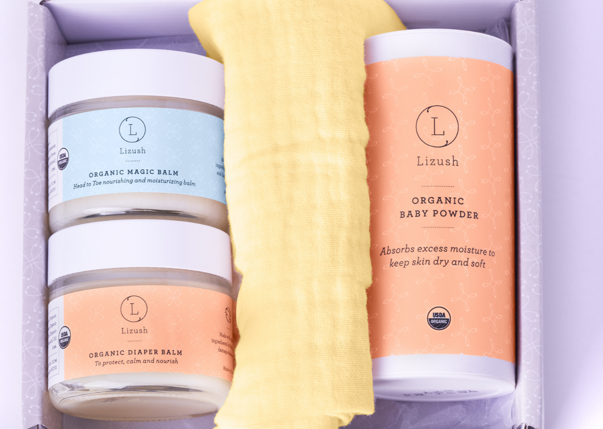 Organic New Baby Gift Set