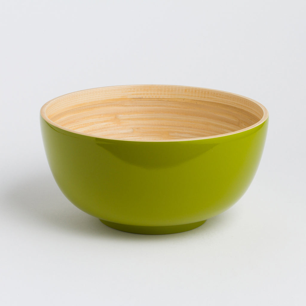 TCHON Large Bamboo Salad Bowl