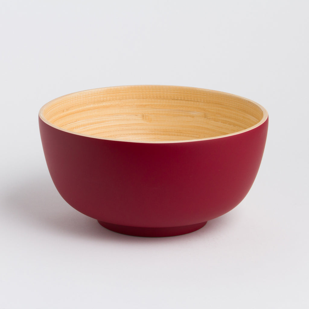 TCHON Large Bamboo Salad Bowl