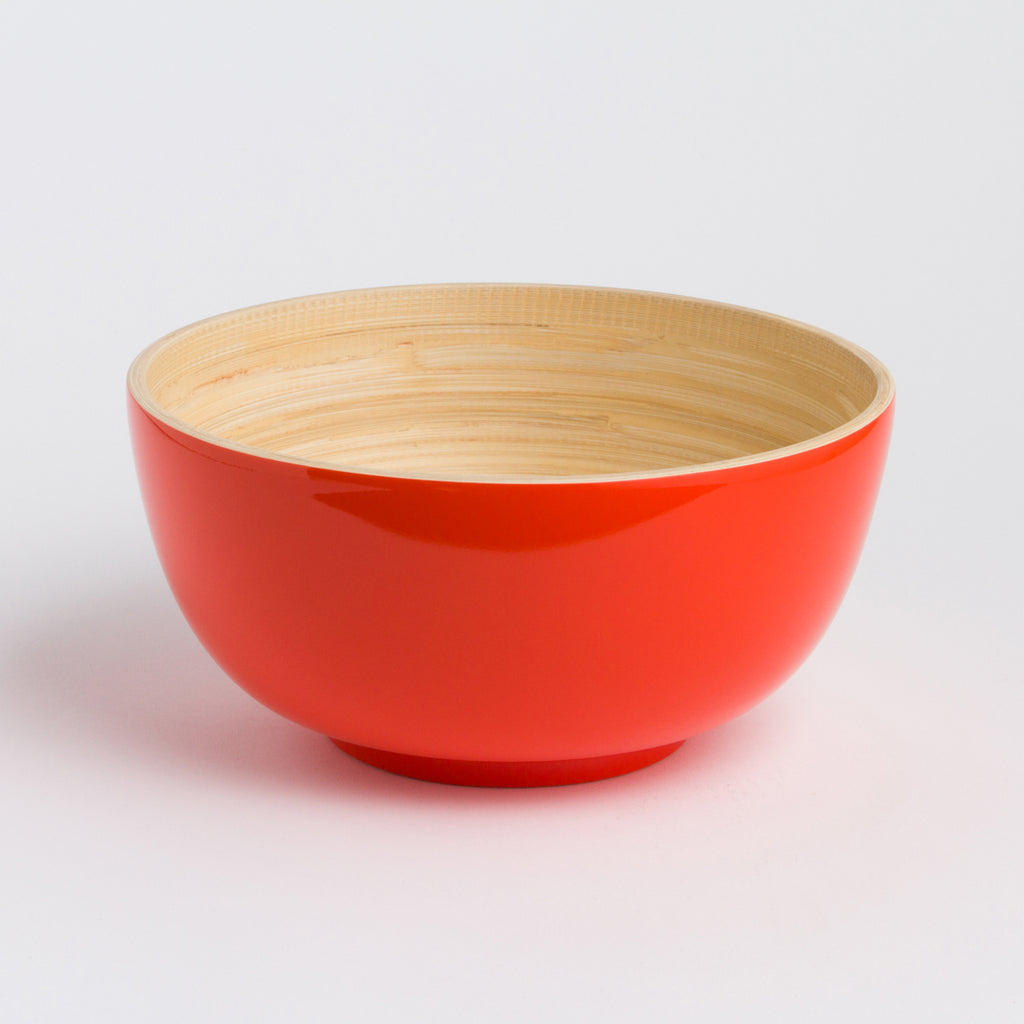 TCHON Large Bamboo Salad Bowl