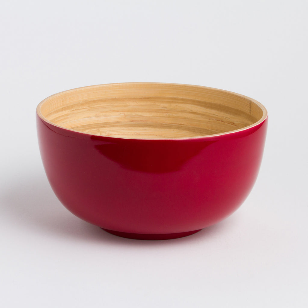 TCHON Large Bamboo Salad Bowl