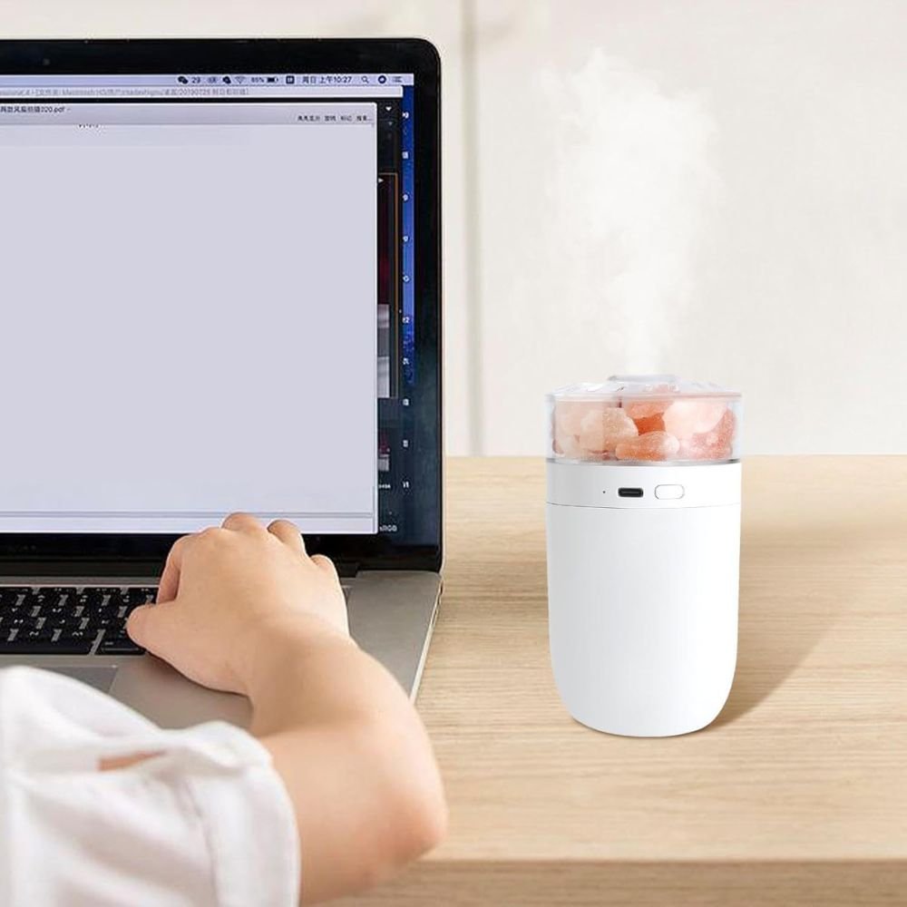 Crystal Salt Stone Essential Oil Diffuser